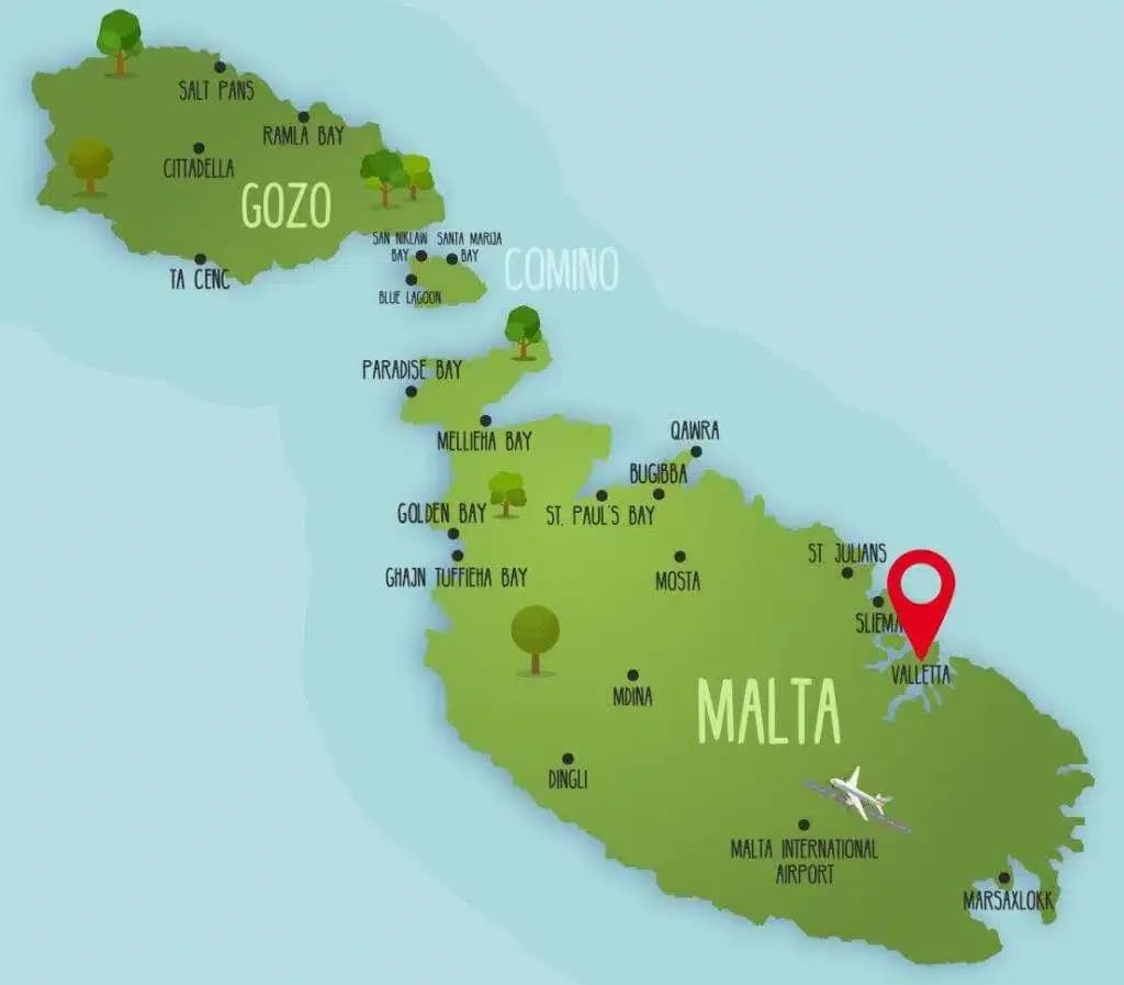 Gdzie jest Malta w jakim kraju? Odkryj jej niezależne położenie